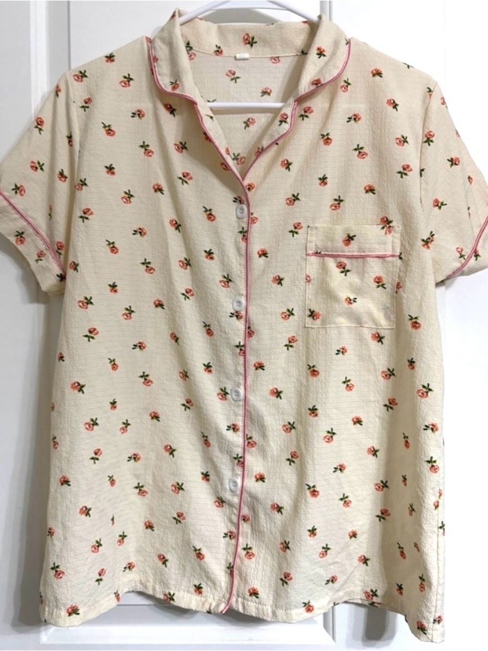 NWOT Pajamas Women’s Floral in Cream Size S